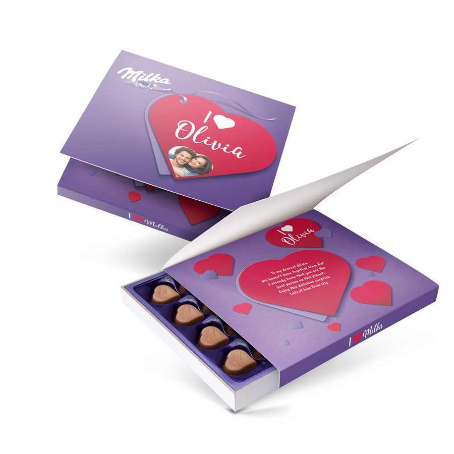 Say it with Milka gift box - Love - 110 grams