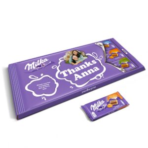XXL Milka chocolate bar with name