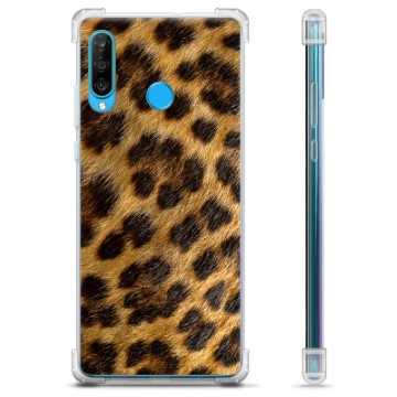 Huawei P30 Lite Hybrid Case - Leopard