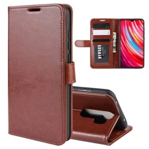 Xiaomi Redmi Note 8 Pro Wallet Case with Magnetic Closure - Brown