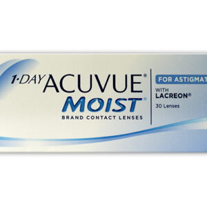 1 Day Acuvue Moist for Astigmatism box (30 lenses)