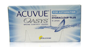Acuvue Oasys for Astigmatism box (6 lenses)