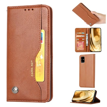 Card Set Series Samsung Galaxy Note20 Wallet Case - Brown