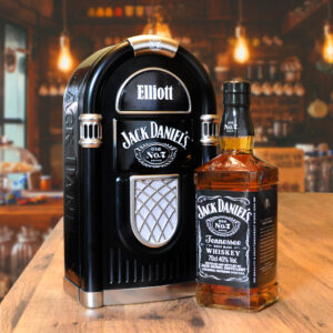 Jack Daniels Old No. 7 With Personalised Jukebox Tin
