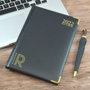 Personalised A5 Diary 2022 With Monogram