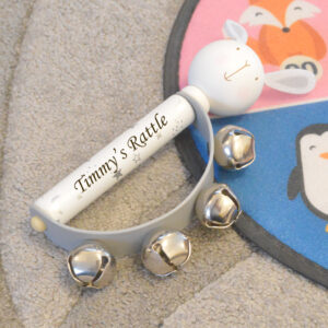 Personalised Children's Rattle Toy