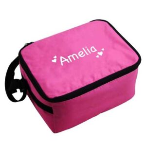 Personalised Pink Lunch Cool Bag