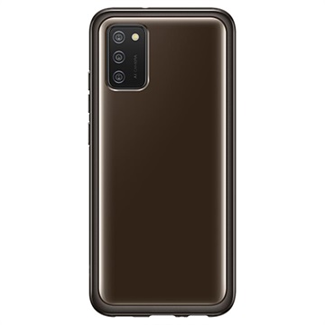 Samsung Galaxy A02s Soft Clear Cover EF-QA026TBEGEU - Black