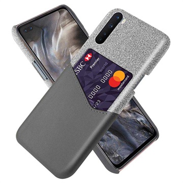 KSQ OnePlus Nord Case with Card Pocket - Grey