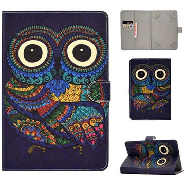 Universal Stylish Series Tablet Folio Case - 7 - Owl